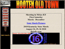 Tablet Screenshot of hootenoldtown.com